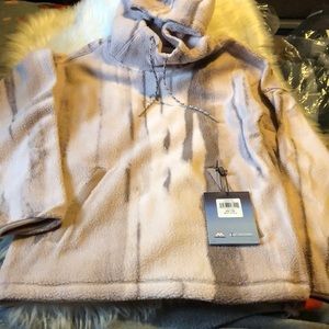 MadHappy Columbia Fleece Sherpa Hoodie Mauve